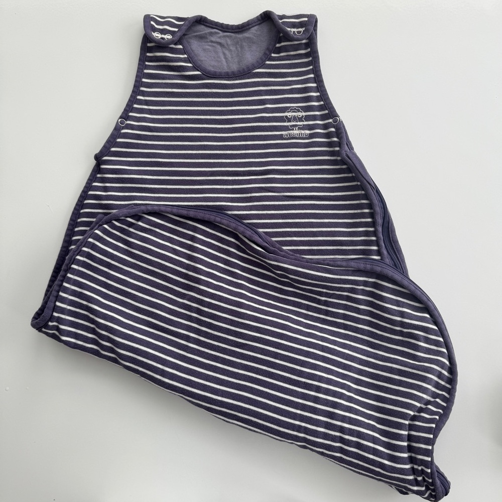 Woolino 4 Season Ultimate Baby Sleep Bag, Merino Wool & Organic Cotton Sz 2-4Y